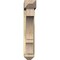 Ekena Millwork Balboa Arts and Crafts Rough Sawn Bracket w/ Offset Brace, Douglas Fir, 6"W x 24"D x 32"H BKT0604X24X32BOA03RDF - alternate 2